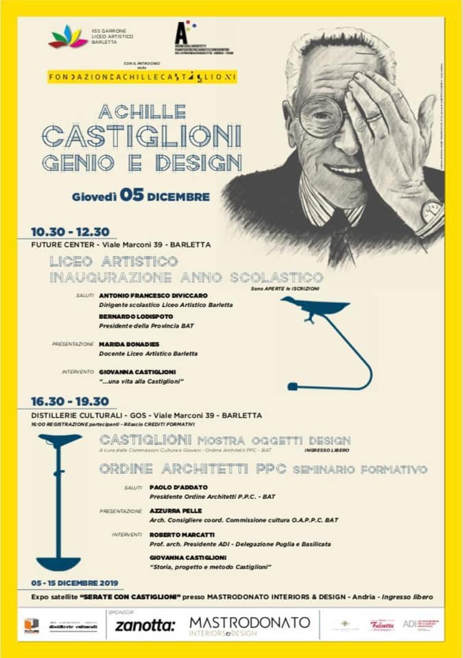 Manifesto evento Castiglioni